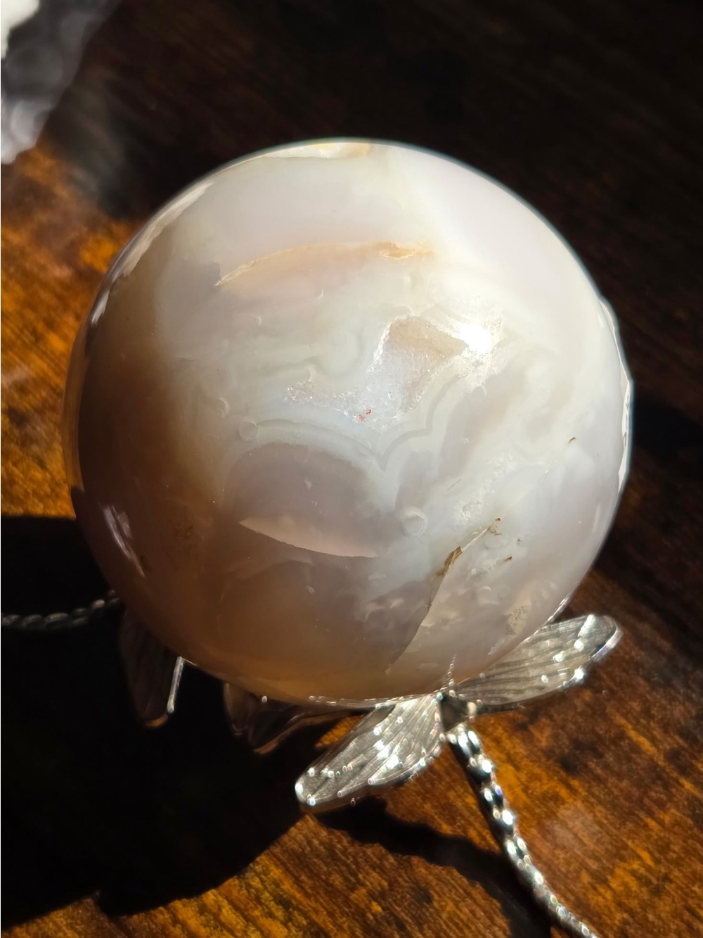 Druzy Agate Sphere